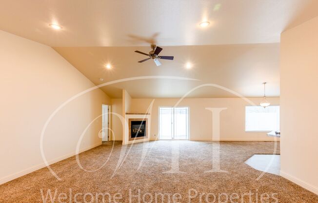 Spacious Home with Vaulted Ceilings