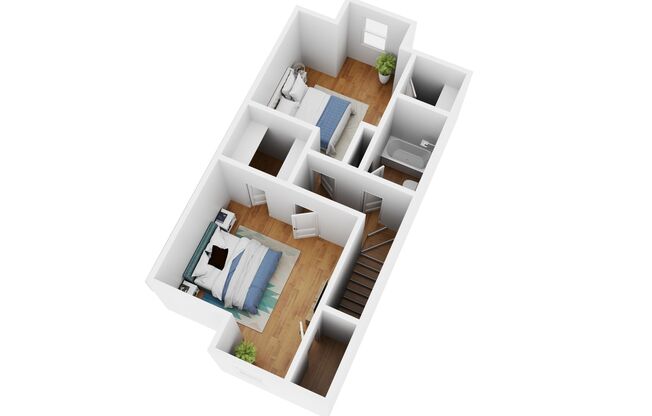 2 beds, 1.5 baths, 1,109 sqft, $1,149