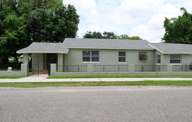3 bedroom 2 bath, corner lot