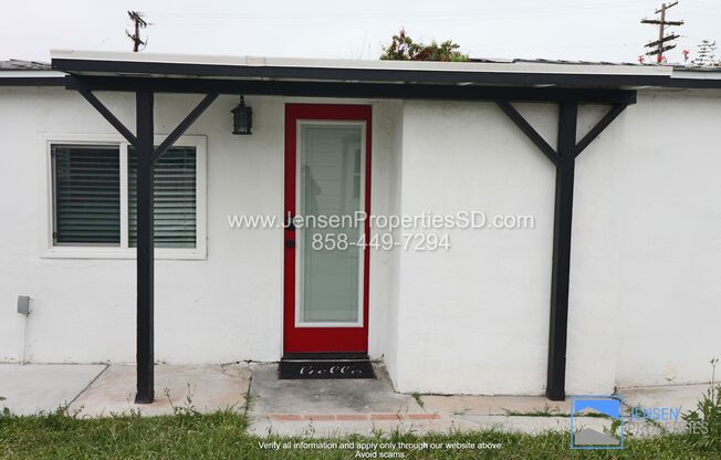 Modern Studio W/ patio