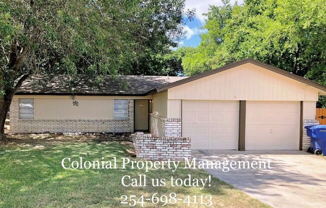 3 Bedroom 1.5 Bath