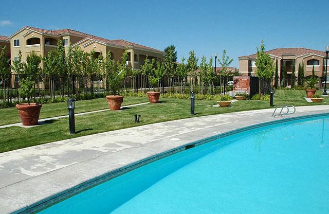 Pool with landscape Siena Villas Apts for rent in Elk Grove Ca