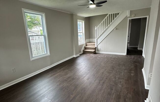 3 Bed, 1 Bath Townhome
