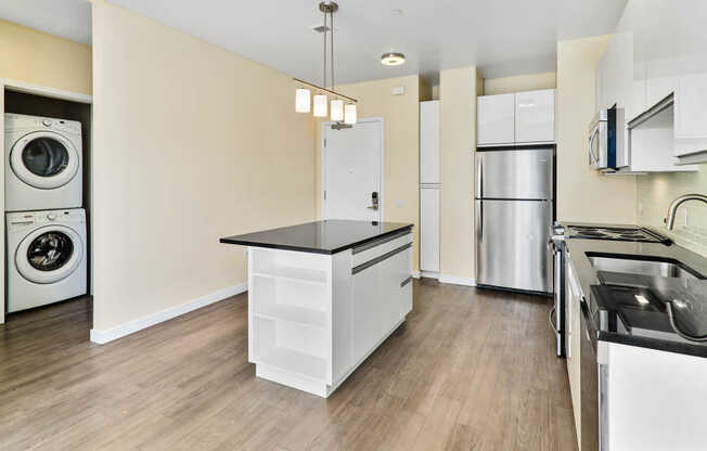 Kitchen with Stainless Steel Appliances