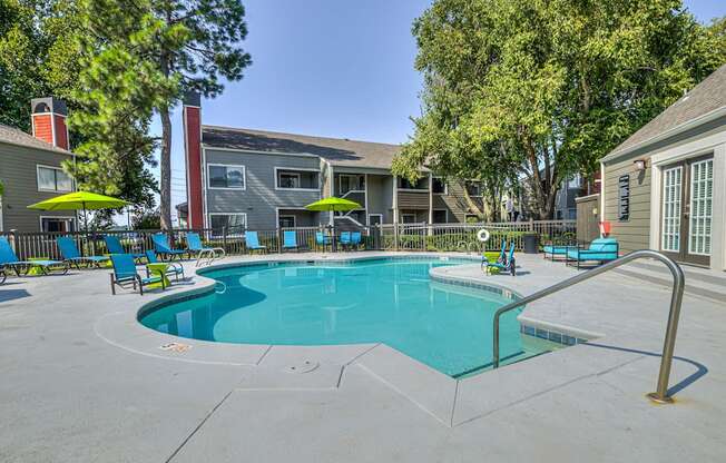 Outdoor Pool with Sundeck