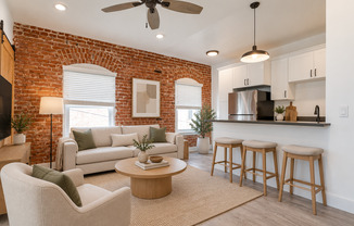 12th St Apartments | Newly Remodeled Apartments with Brick Exposure