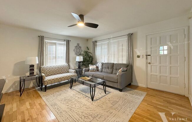 Charming Two-Bedroom, One-Bathroom, Fully-Furnished Home in Central Springfield