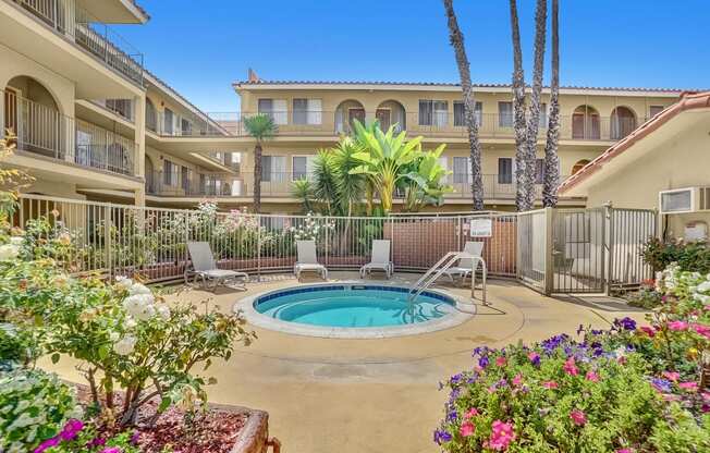 Capistrano Gardens Spa Area with chairs