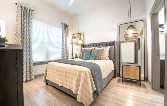 Comfortable Bedroom at The Bridge at McKinney, McKinney, 75069