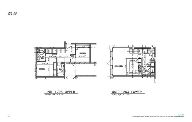 2 beds, 3 baths, 1,291 sqft, $2,520, Unit 1203