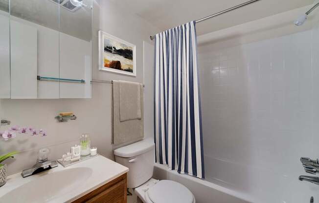 Luxurious Bathroom at River Pointe Apartments, Fort Washington, Maryland