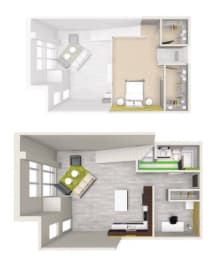 2 beds, 1 bath, 1,258 sqft, $2,065