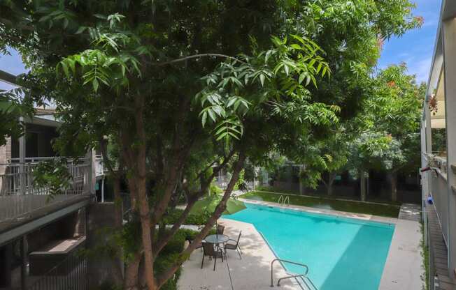 Pool & Pool Patio at The Regency Apartments in Tempe, AZ