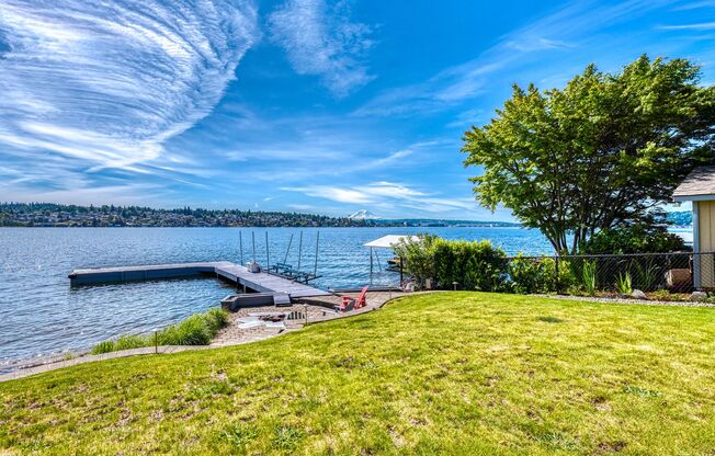 Mercer Island Waterfront Home