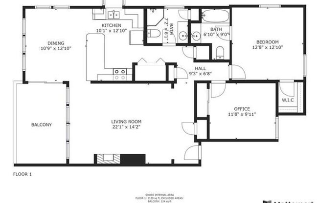 2 beds, 2 baths, $2,600, Unit Apt 303