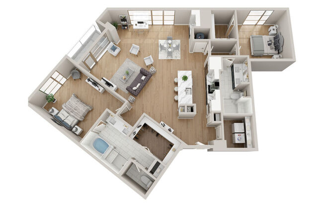 2 beds, 2 baths, 1,706 sqft, $4,811