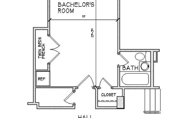 Studio, 1 bath, 300 sqft, $1,450, Unit 704