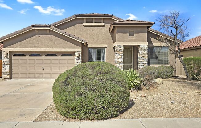 Amenity rich Estrella Mountain Ranch Home with SOLAR!