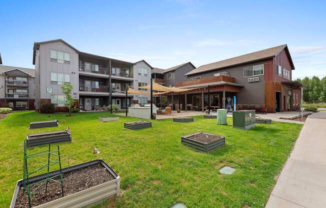 Community Garden  at Brooklyn West, Missoula, MT, 59808