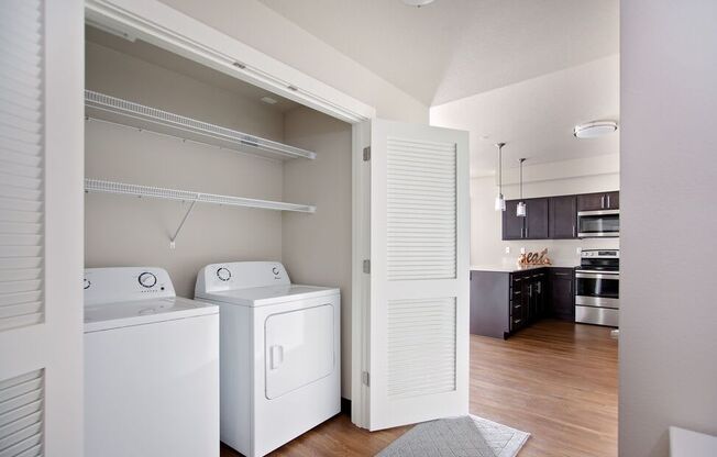 our apartments have a laundry room with washer and dryer