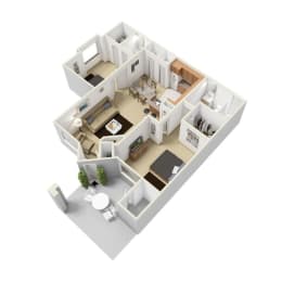 2 beds, 1.5 baths, 1,034 sqft, $1,890