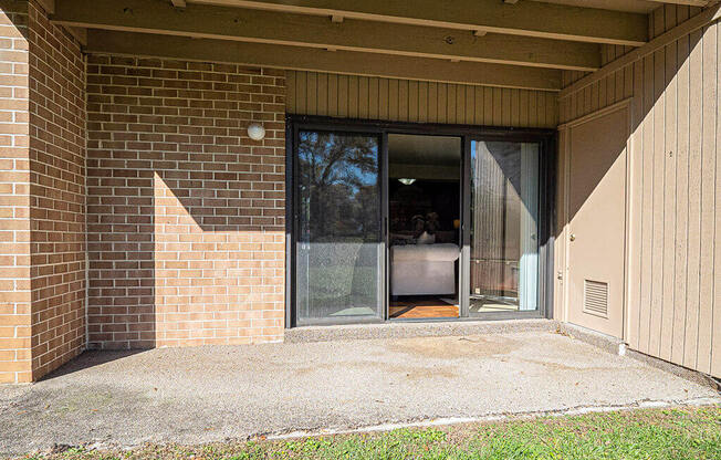 Rear Patio at The Lakes, Allentown, PA