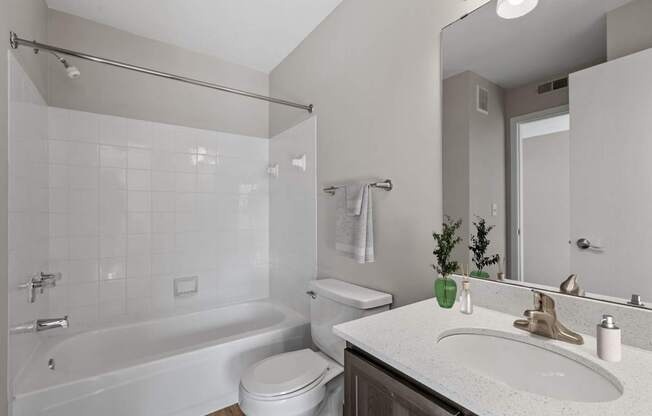 Bathroom with Modern Finishes
