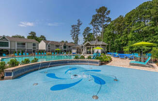 Secured Swimming Pool at Linkhorn Bay Apartments, Virginia Beach, VA, 23451