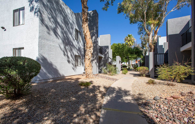 Walkways at Acacia Hills Apartments in Tucson ArizonaWalkways at Acacia Hills Apartments in Tucson Arizona