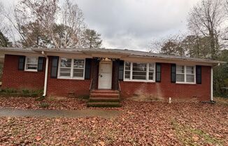 Brick 3/1.5 House in West Rome- $1,250