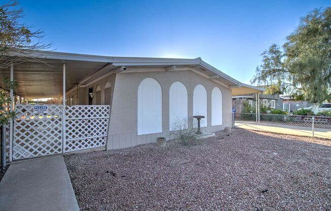 3 Bedroom + 2 Bathroom + 2 Car Carport Single Level Remodeled Home in Mesa!