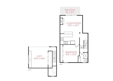 2 beds, 1 bath, 1,100 sqft, $2,195