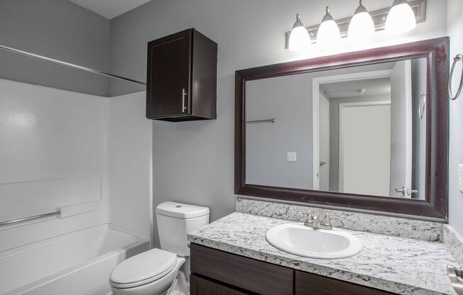 Bathroom at Centennial Crossing Apartments