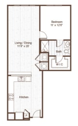 1 bed, 1 bath, 794 sqft, $2,006