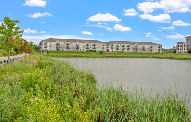 Community Pond Next To Preserve