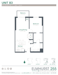 1 bed, 1 bath, 803 sqft, $2,650