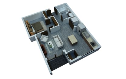 1 bed, 1 bath, 623 sqft, $1,575