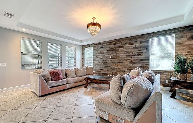 FURNISHED 4 Bedroom House + Office + Home Theater