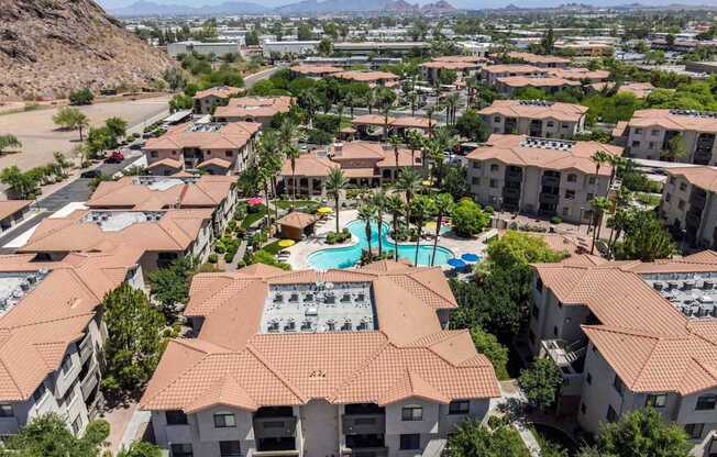 San Portella, Tempe, AZ, Aerial View