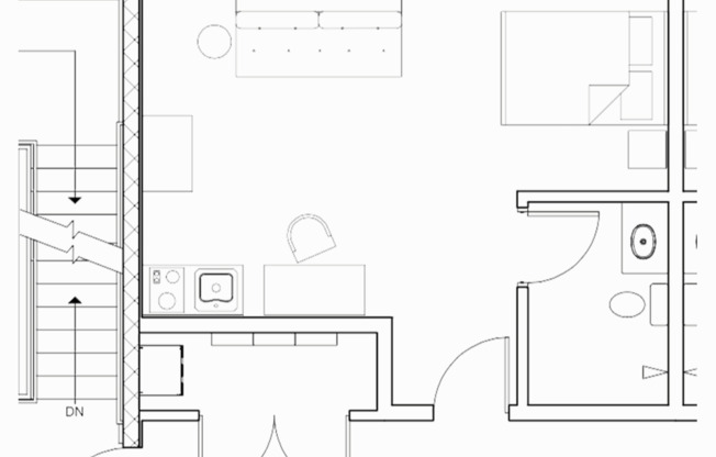 Studio, 1 bath, 321 sqft, $919, Unit 226