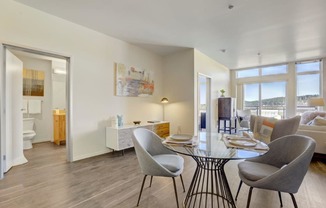 Sparc Apartments Model Dining Room