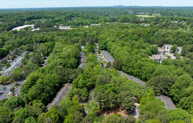 Spalding Bridge | Sandy Springs, GA | Community Aerial