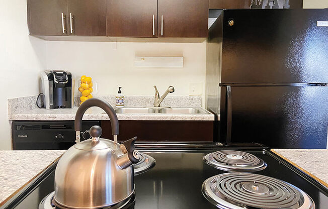 fully equipped kitchens at WIlmington NC apartments
