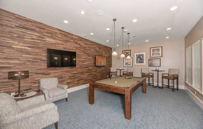 Harbor Cove Apartments Pool Table