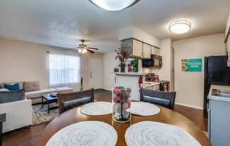 Cobble Hill Apartments in Fort Worth, Texas Model Dining Area