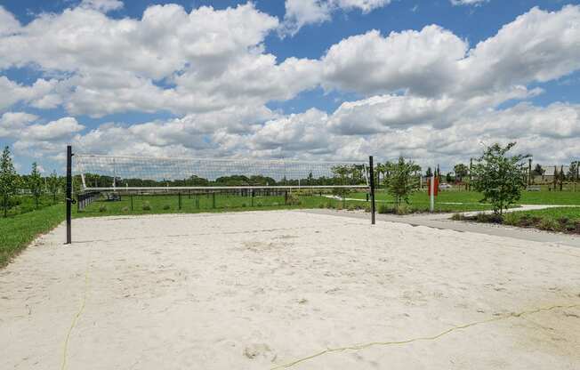 Sand volleyball court | Echo Lake