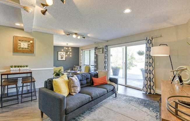 Living And Kitchen at Pheasant Park Apartments, New Hope, 55428-5401