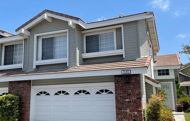 Two Story End Unit Townhome with Two Car Garage