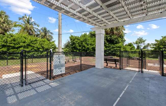 Dog Park at Verona at Boynton Beach Apartments in Boynton Beach, FL 33426