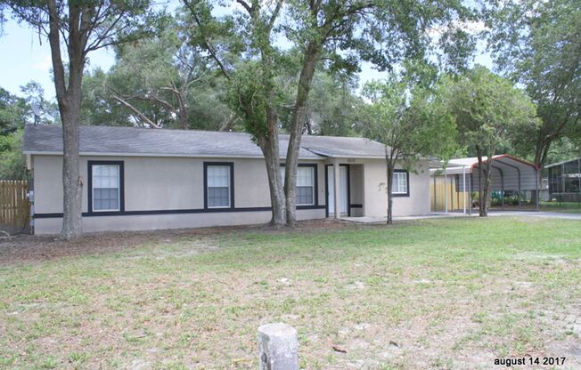 Very nice 4 bedroom 2 bath in beautiful setting